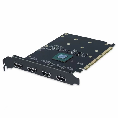4路4K HDMI PCIE 視頻采集卡