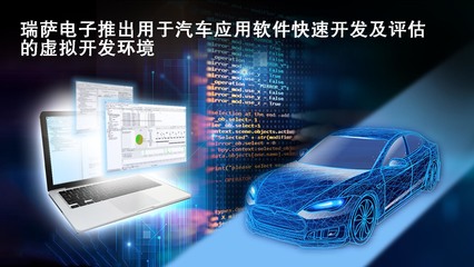 瑞薩電子推出虛擬開發(fā)環(huán)境 加速汽車應(yīng)用軟件開發(fā)和評估的創(chuàng)新之道